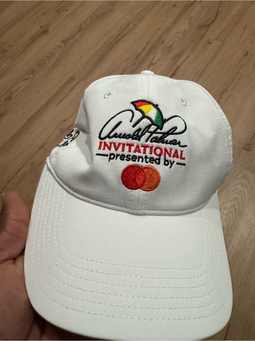 Men's Ahead White Arnold Palmer InvitationalBay Hill  Adjustable Hat